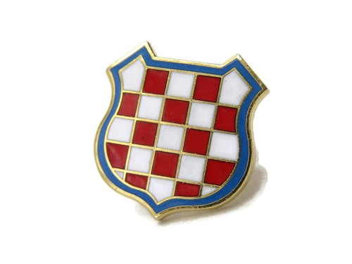 Spilla bavero stemma croato - spilla,