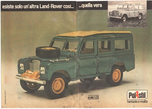 Polistil land rover - polistil,