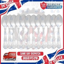 12 CUCCHIAINI DA DESSERT KINGS