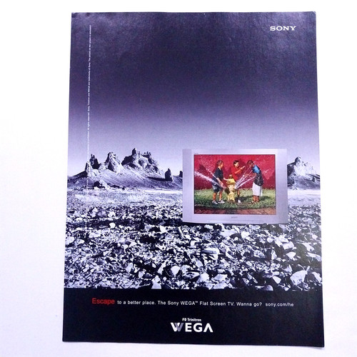 Sony wega 2001 - 2001, tv