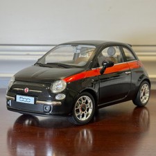 NOREV Fiat 500c Black Red