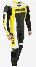 Ducati tuta pelle uomo moto