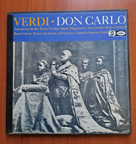 Verdi don carlo cofanetto - verdi,