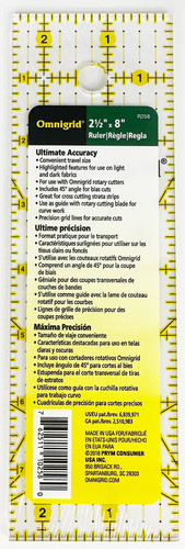 Omnigrid righello per quilting - omnigrid,