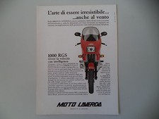 advertising Pubblicità 1983 MOTO LAVERDA 1000 RGS