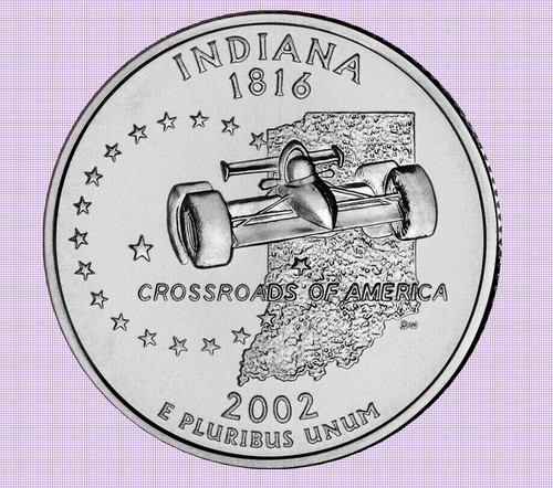 Quarter dollar usa indiana - usa,