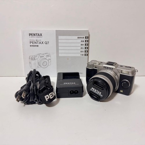 Pentax argento fotocamera - q7,