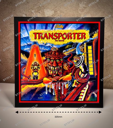 Backglass art pinball - backglass, flipper