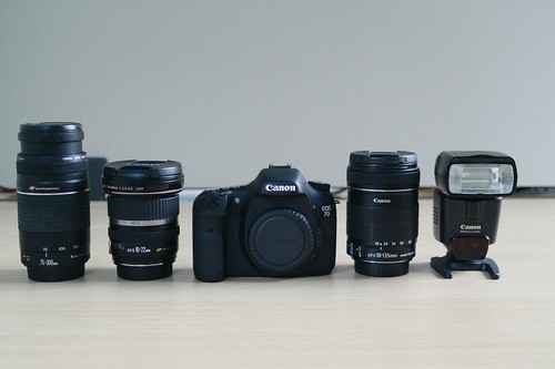 Kit reflex canon - reflex, +