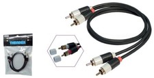 Cavo Audio Stereo Thender 2RCA-2RCA  Contatti Placcati Oro  15-262