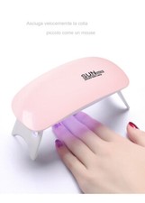 Mini LAMPADA UV LED FORNETTO RICOSTRUZIONE UNGHIE Per Gel Unghie Portatile nail