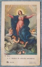 Santino Antico Beata Vergine Maria Anniversario Messa Austis Peppino Murgia 1957