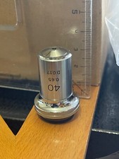 D 40 / 0,65 - D. Obiettivo 0,17 - n. 30353 - microscopio Carl Zeiss Jena