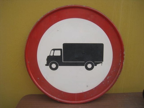 Cartello camion 1963 - cartello,