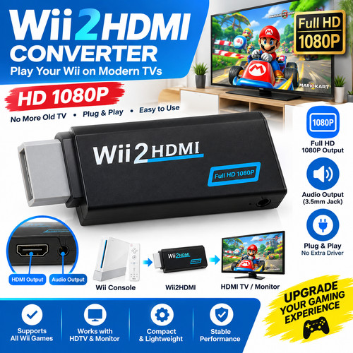 Convertitore portatile wii - portatile, a