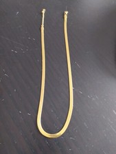 COLLANA S STEEL UNISEX LUNGHEZZA 45 CM PESO 9 GR COLORE ORO ORIGINALE USATO