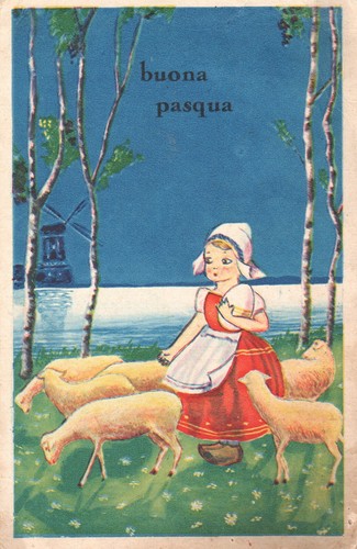 Cartoline augurali buona - cartoline,