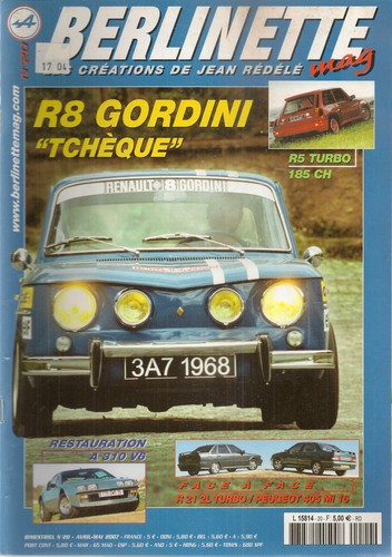 Berlinette mag turbo r21 - berlinette, r5