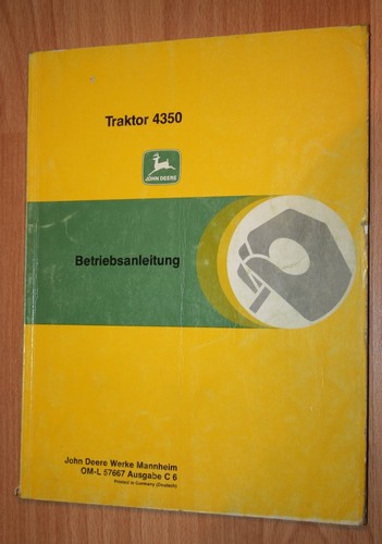 John deere manuale uso - manuale, e