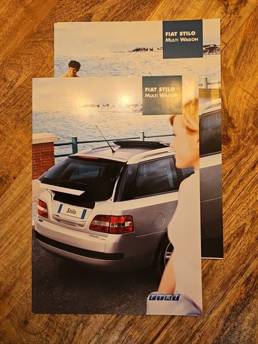 Brochure depliant fiat stilo - brochure,