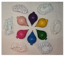 Trottola grande vintage in