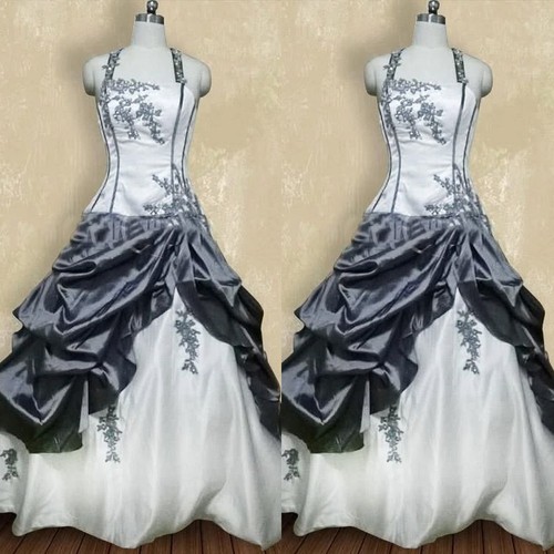 Satin wedding dresses ruffles - satin,
