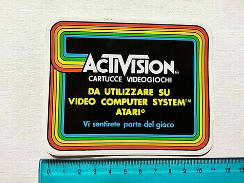 Adesivo activision video - adesivo,