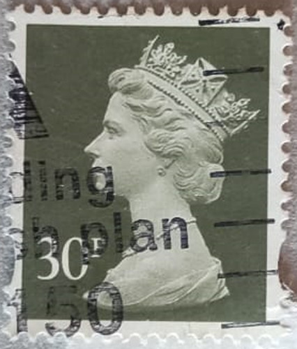 Raro francobollo inglese
