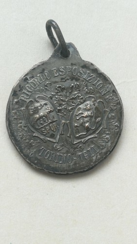 Medaglia esposizione torino - medaglia,