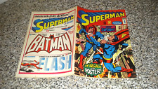 SUPERMAN NUOVA SERIE N.1 ED.WILLIAMS 1972 OTTIMO CON POSTER ATTACCATO NO RESA