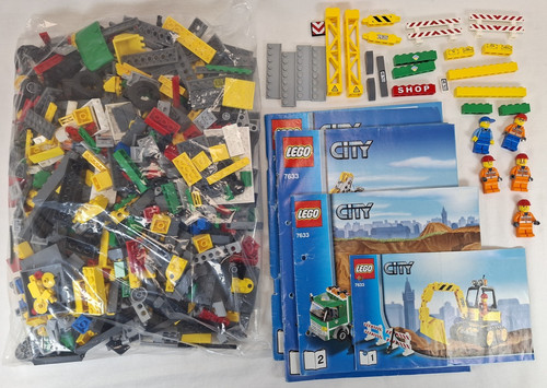 Lego city 7633 cantiere - city,