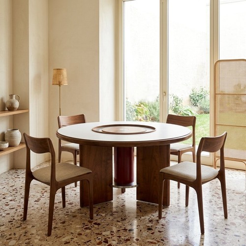 Tavolo circolare vintage - tavolo,