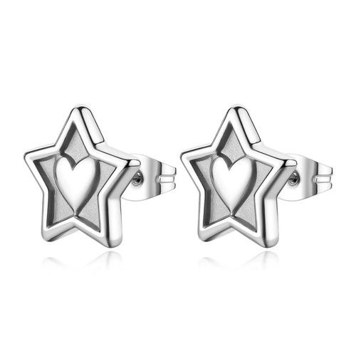 Sagapo orecchini stella cuore - stella,