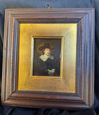 ANTICO DIPINTO MINIATURA SU