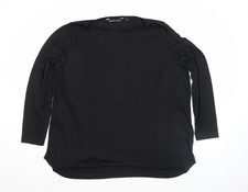 Top tunica donna Capsule nero