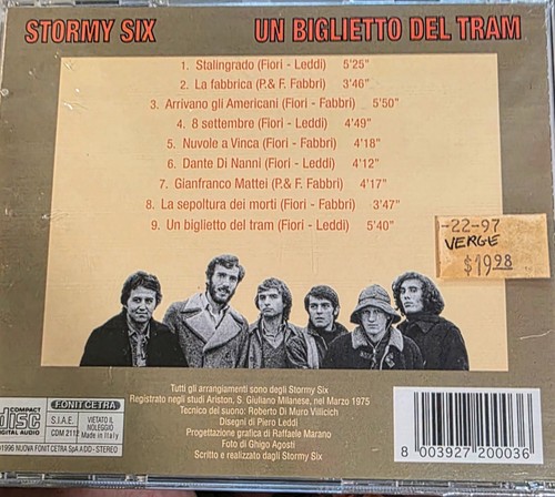 Stormy six biglietto - stormy,