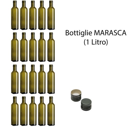 Bottiglie vetro - 20,