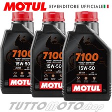 3 litri Olio Motore MOTUL 7100