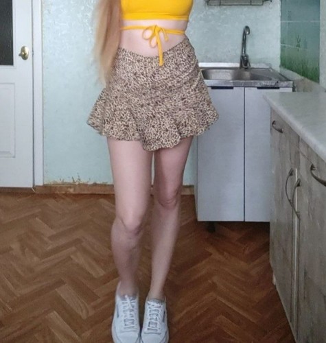 Zara skort con volant - zara,