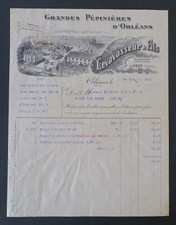 Fattura 1910 GRANDI PEPINIERES