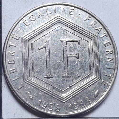 Franc charles gaulle 1988 - franc, de