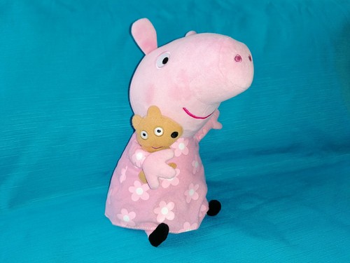 Peppa pig con orsacchiotto - pig,