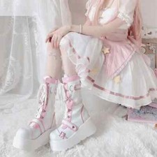 Scarpe Lolita stivali donna