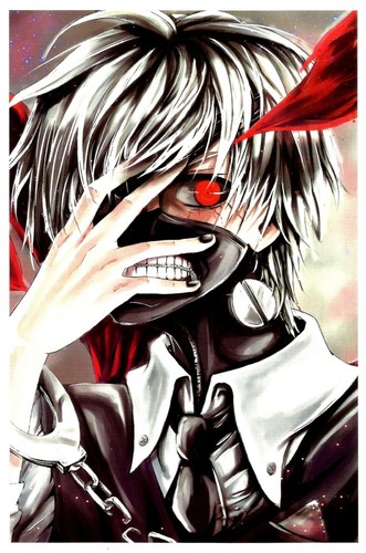 Tokyo ghoul cartolina - tokyo, ghoul,