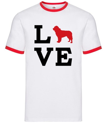 Love terranova dog silhouette - terranova,
