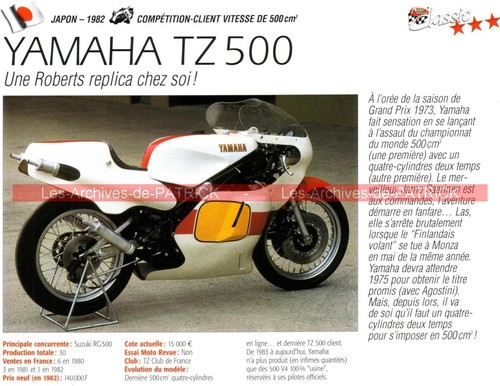 Yamaha 500 1982 - yamaha,