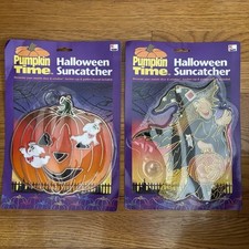 2 NEW Vintage Pumpkin Time