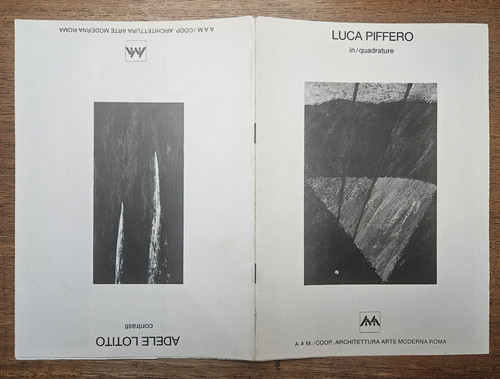 Catalogo invito mostra - e,