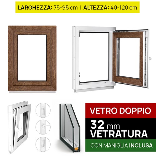 Finestre pvc rovere dorato - finestre,