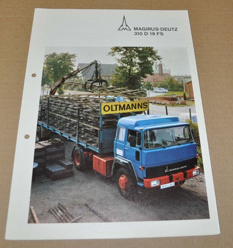 Brochure vendita camion